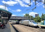 Amtrak Acela Train # 2152 heading to Boston passing State St Station 